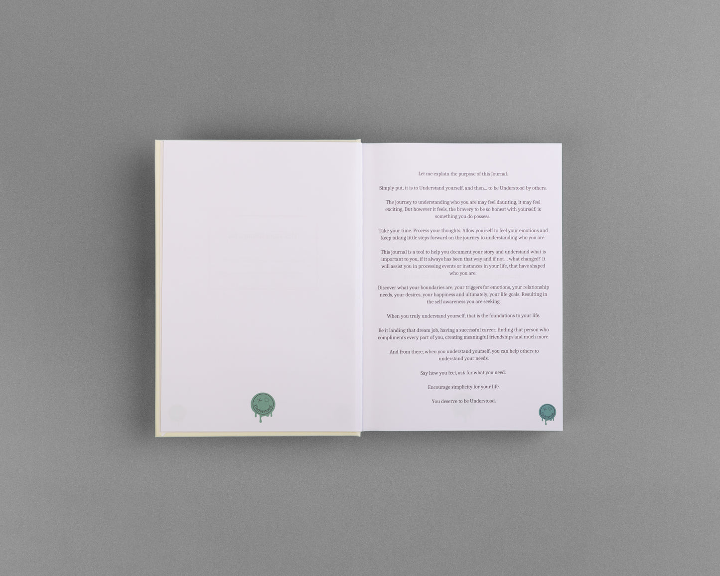 Understood | A Guided Journal